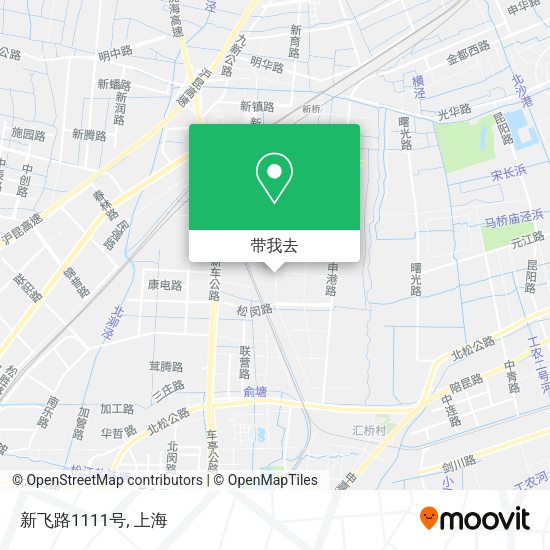 新飞路1111号地图