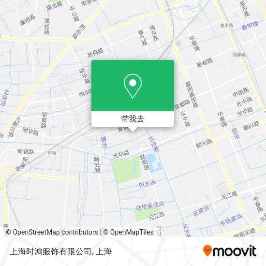 上海时鸿服饰有限公司地图