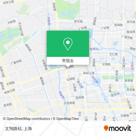 文翔路站地图