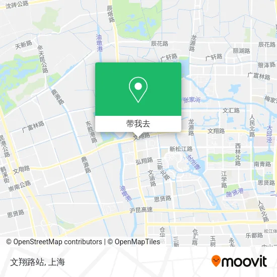 文翔路站地图