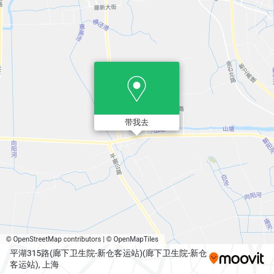 平湖315路(廊下卫生院-新仓客运站)(廊下卫生院-新仓客运站)地图
