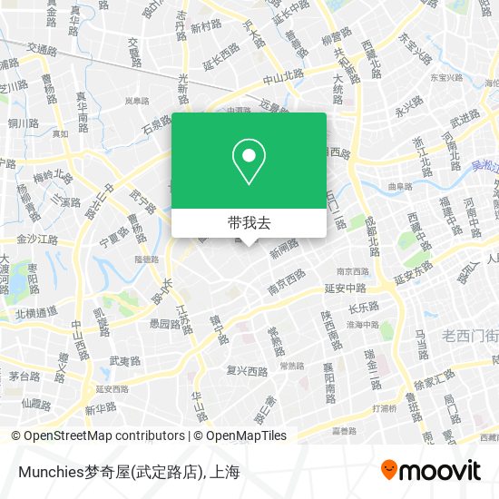 Munchies梦奇屋(武定路店)地图