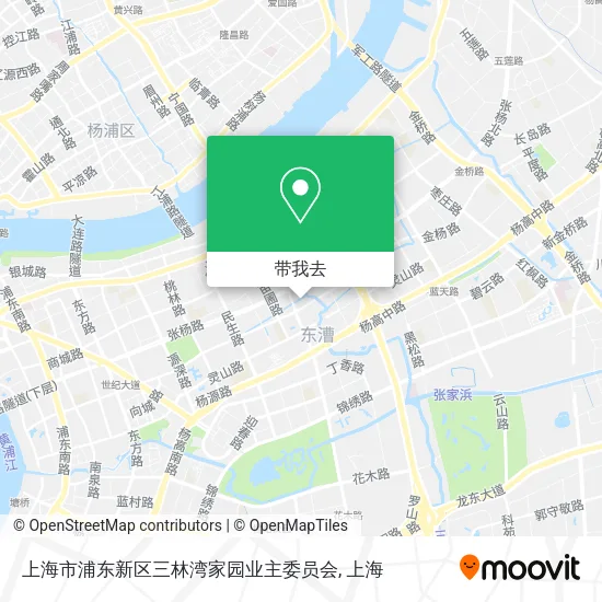 上海市浦东新区三林湾家园业主委员会地图