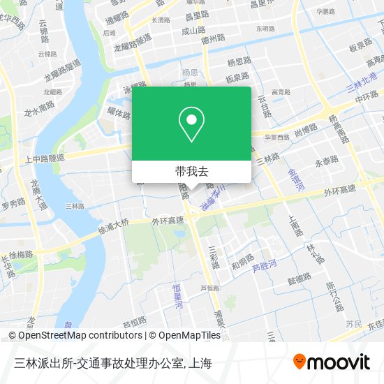 三林派出所-交通事故处理办公室地图
