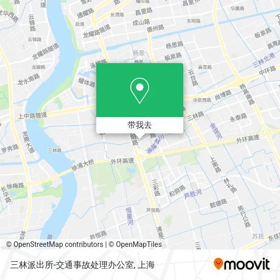 三林派出所-交通事故处理办公室地图