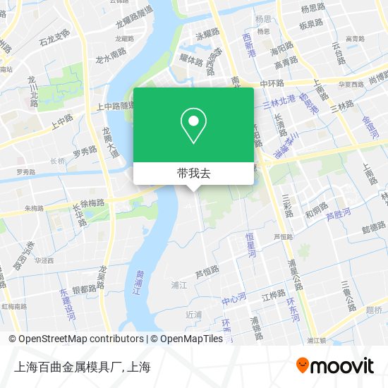 上海百曲金属模具厂地图
