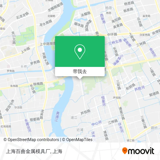 上海百曲金属模具厂地图
