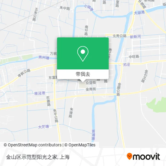 金山区示范型阳光之家地图