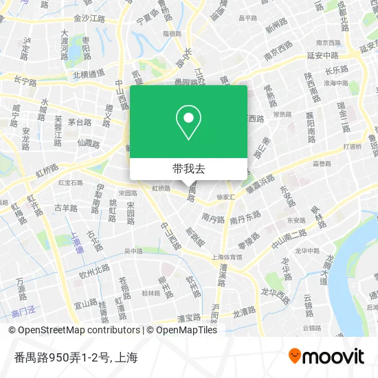 番禺路950弄1-2号地图
