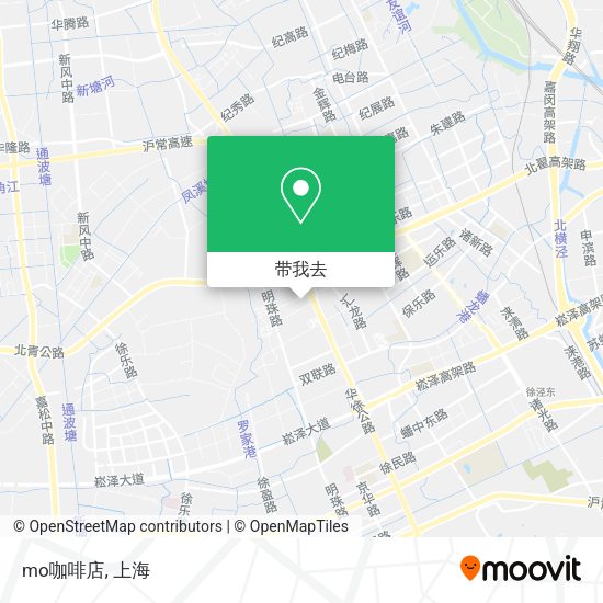 mo咖啡店地图