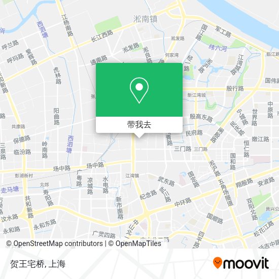 贺王宅桥地图