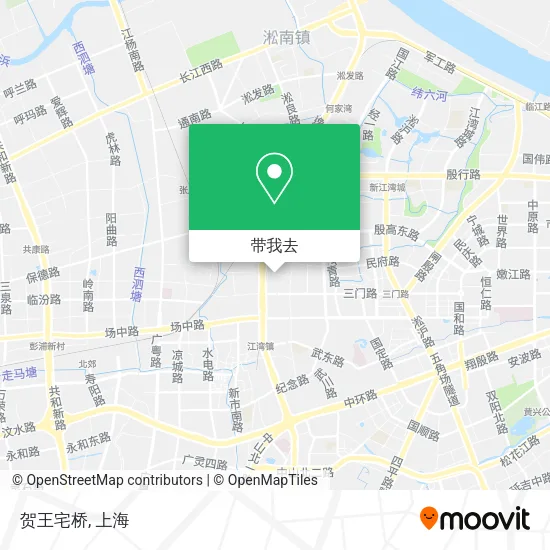 贺王宅桥地图