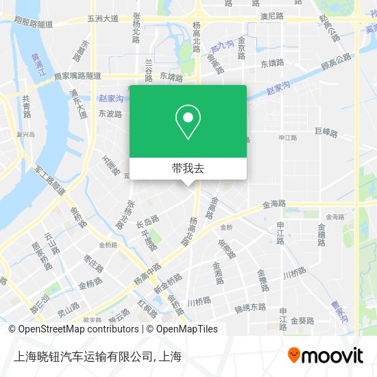 上海晓钮汽车运输有限公司地图