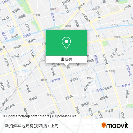 新招鲜本地鸡窝(万科店)地图
