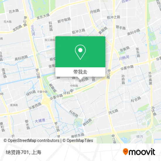 纳贤路701地图