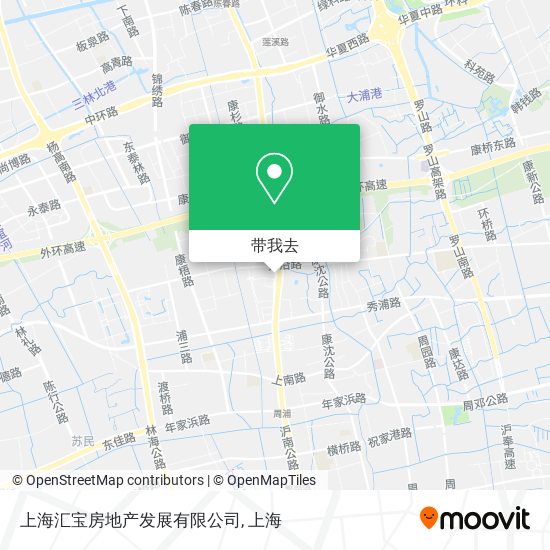 上海汇宝房地产发展有限公司地图