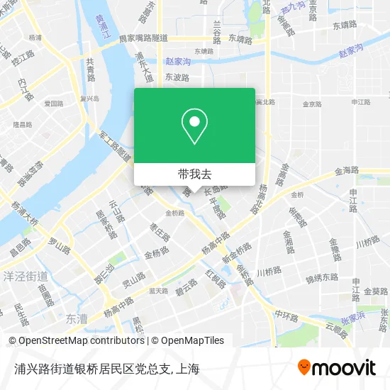 浦兴路街道银桥居民区党总支地图