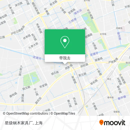 星级钢木家具厂地图