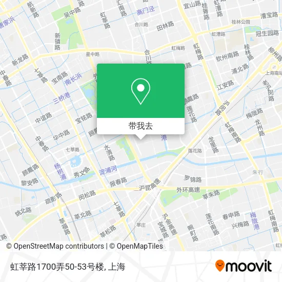 虹莘路1700弄50-53号楼地图