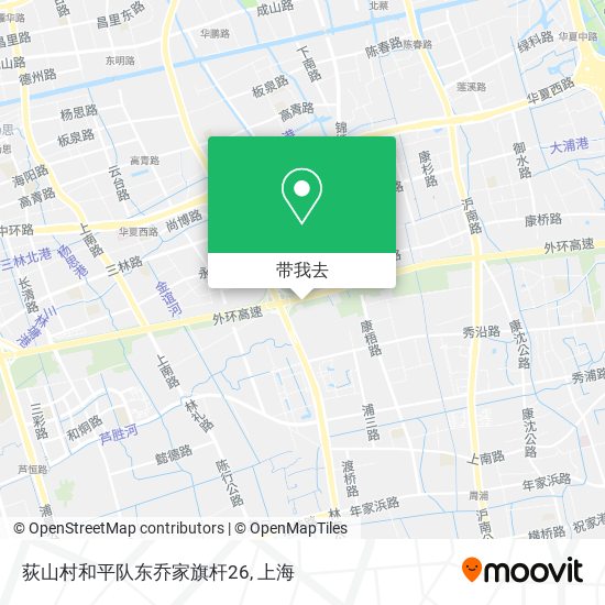 荻山村和平队东乔家旗杆26地图