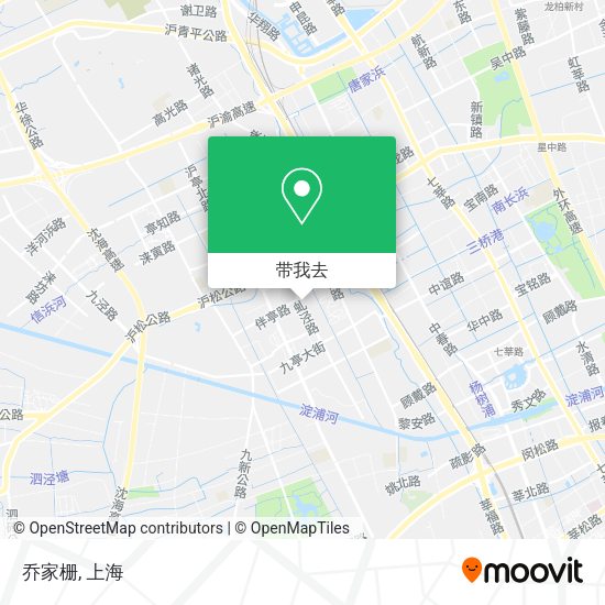 乔家栅地图