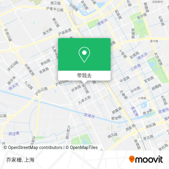 乔家栅地图