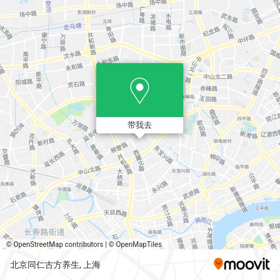 北京同仁古方养生地图