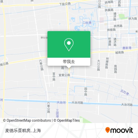 麦德乐蛋糕房地图