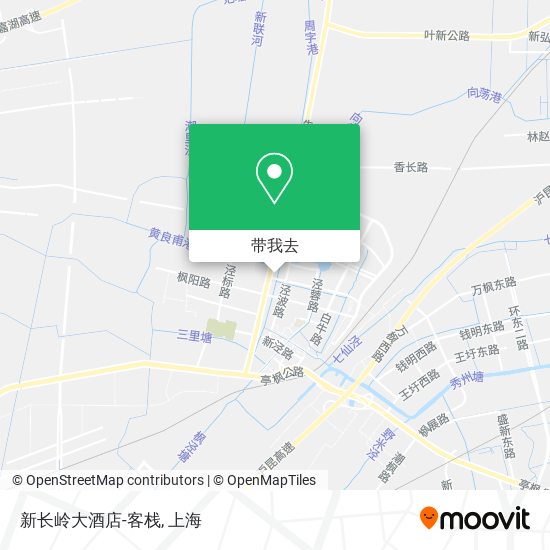 新长岭大酒店-客栈地图