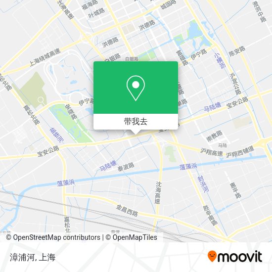 漳浦河地图