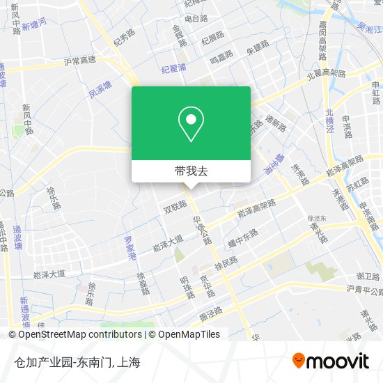 仓加产业园-东南门地图