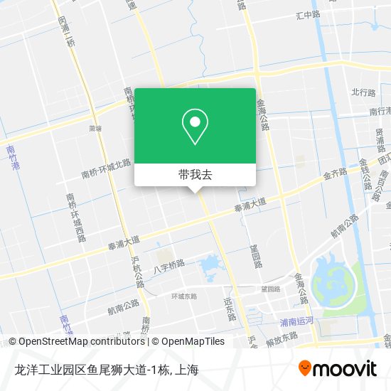 龙洋工业园区鱼尾狮大道-1栋地图