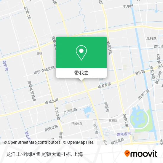 龙洋工业园区鱼尾狮大道-1栋地图