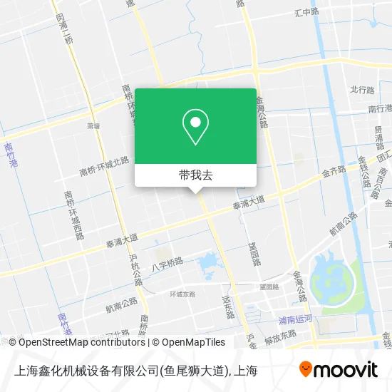 上海鑫化机械设备有限公司(鱼尾狮大道)地图