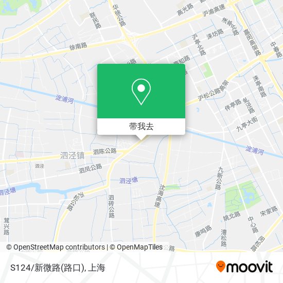 S124/新微路(路口)地图