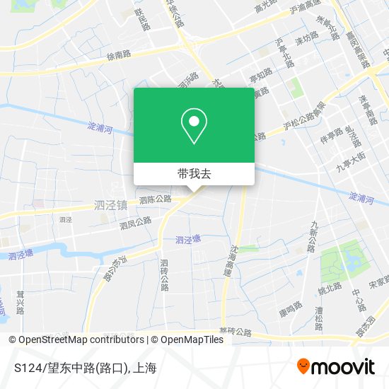 S124/望东中路(路口)地图