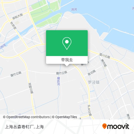 上海丛森卷钉厂地图