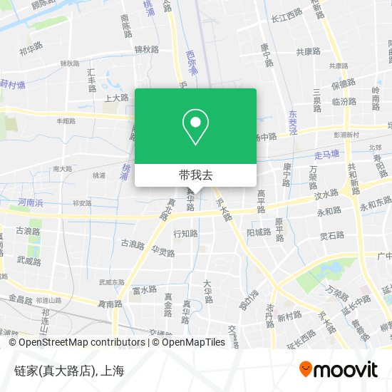 链家(真大路店)地图