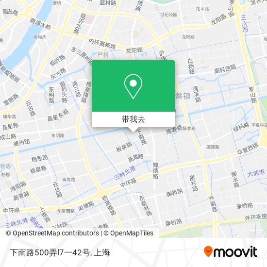 下南路500弄l7一42号地图