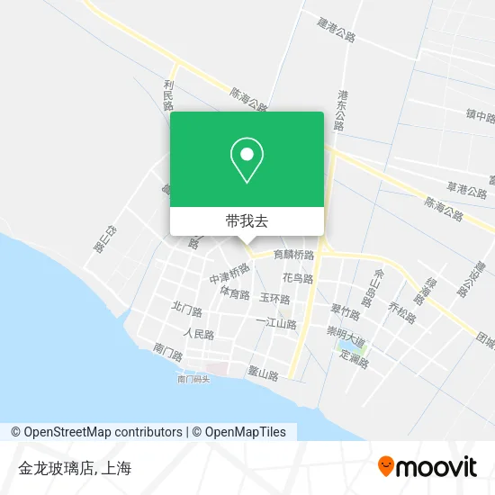 金龙玻璃店地图