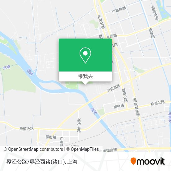 界泾公路/界泾西路(路口)地图