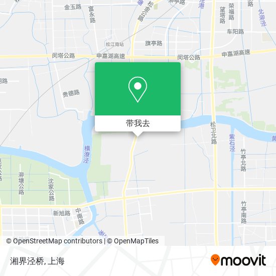 湘界泾桥地图