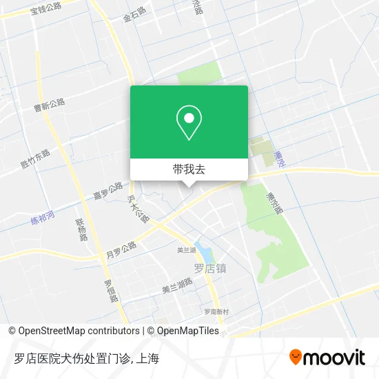 罗店医院犬伤处置门诊地图