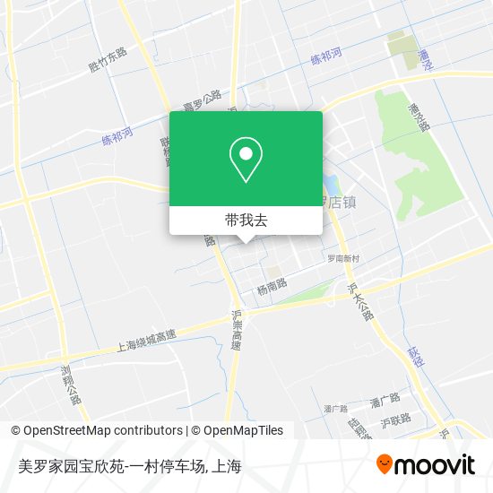 美罗家园宝欣苑-一村停车场地图
