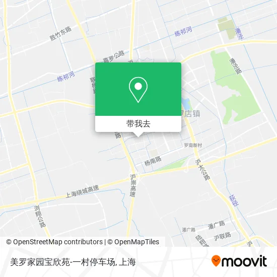 美罗家园宝欣苑-一村停车场地图