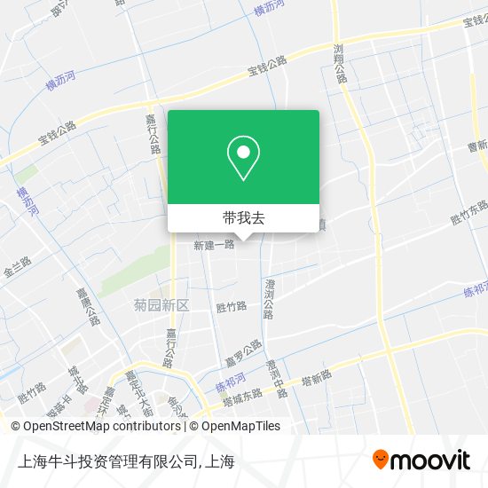 上海牛斗投资管理有限公司地图