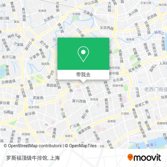 罗斯福顶级牛排馆地图