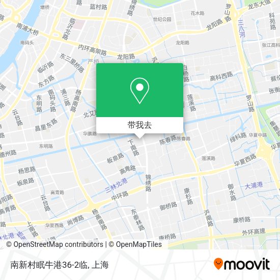 南新村眠牛港36-2临地图