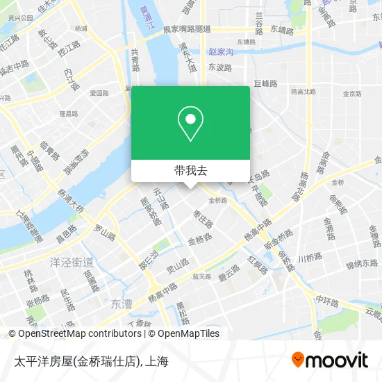 太平洋房屋(金桥瑞仕店)地图