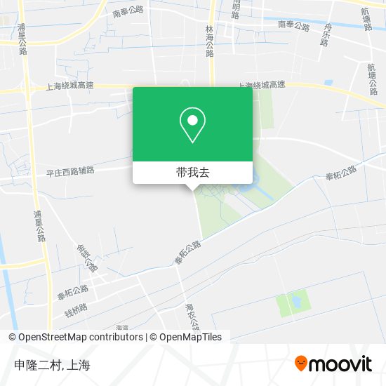申隆二村地图